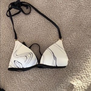 PINK marbles swim suit top size small